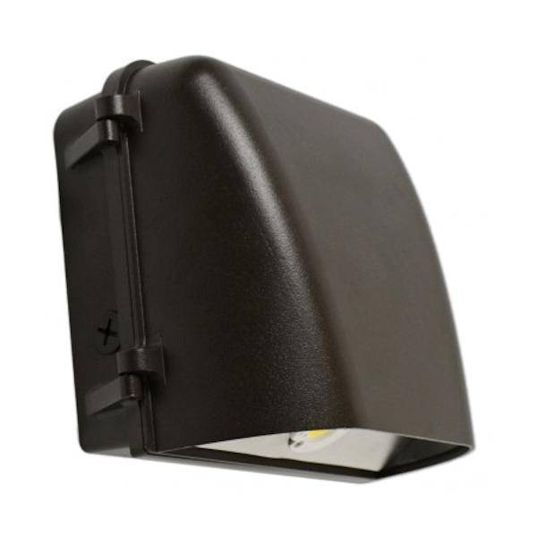 11 watt 120/277 volt 5000K Daylight Bronze LED Wall Pack Light Fixture