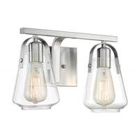 Nuvo Lighting 2 Light 120 volt Brushed Nickel Vanity Light Fixture