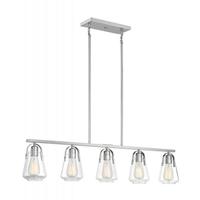Nuvo Lighting 5 Light 120 volt Brushed Nickel Pendant Light Fixture
