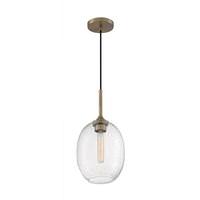 Nuvo Lighting 1 Light 120 volt Burnished Brass Pendant Light Fixture