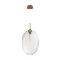 Nuvo Lighting 1 Light 120 volt Burnished Brass Pendant Light Fixture
