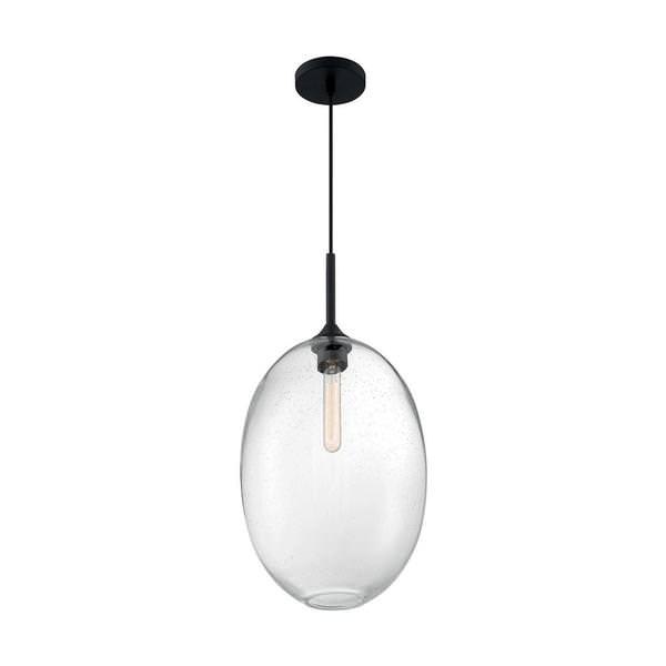 1 Light 120 volt Matte Black Pendant Light Fixture