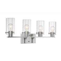 Nuvo Lighting 4 Light 120 volt Brushed Nickel Vanity Light Fixture