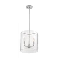 Nuvo Lighting 3 Light 120 volt Brushed Nickel Accents Pendant Light Fixture