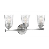Nuvo Lighting 3 Light 120 volt Brushed Nickel Vanity Light Fixture