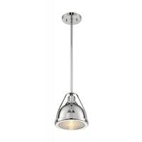 Nuvo Lighting 1 Light 120 volt Polished Nickel Pendant Light Fixture