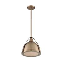 Nuvo Lighting 1 Light 120 volt Burnished Brass Pendant Light Fixture