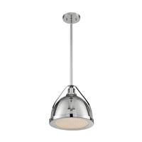 Nuvo Lighting 1 Light 120 volt Polished Nickel Pendant Light Fixture