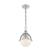 Nuvo Lighting 1 Light 120 volt Polished Nickel Pendant Light Fixture