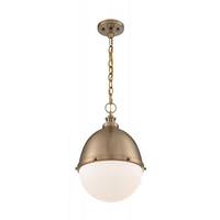 Nuvo Lighting 1 Light 120 volt Burnished Brass Pendant Light Fixture