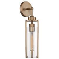 Nuvo Lighting 1 Light 120 volt Burnished Brass Indoor Wall Sconce