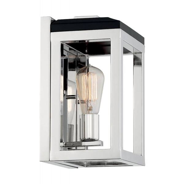1 Light 120 volt Polished Nickel Indoor Wall Sconce