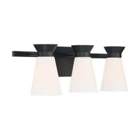 Nuvo Lighting 3 Light 120 volt Black Vanity Light Fixture