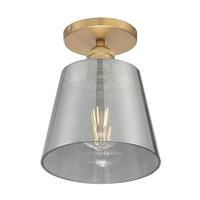 Nuvo Lighting 1 Light 120 volt Brushed Brass Ceiling Light