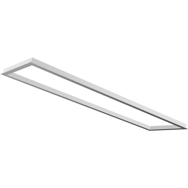 1' x 4' LED Flat Panel Flange Kit