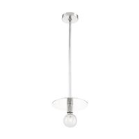 Nuvo Lighting 1 Light 120 volt Polished Nickel Indoor Mini Pendant Light Fixture