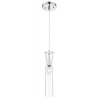 Nuvo Lighting 1 Light 120 volt Polished Nickel Indoor Mini Pendant Light Fixture