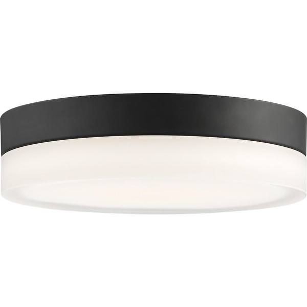 11" 25 watt 120/277 volt 3000K Natural White Dimmable Black LED Ceiling Light
