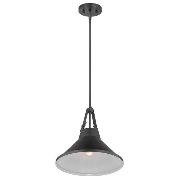 1 Light Black Metal Zelda Pendant Light Fixture