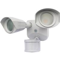 Nuvo Lighting 20 watt 100/277 volt 3000K Natural White White Non-Dimmable LED Security Light with Motion Sensor