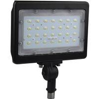 Nuvo Lighting 50 watt 100/277 volt 3000K Natural White Bronze Non-Dimmable LED Flood Light
