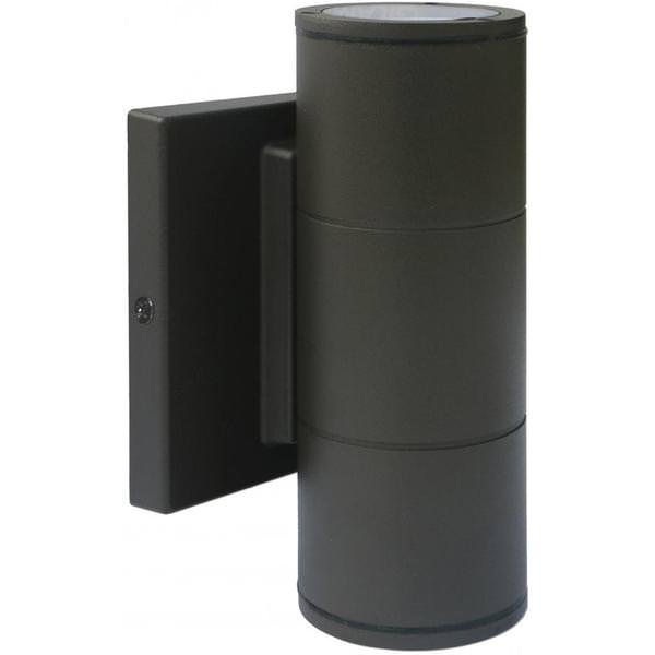 2 Light 10 watt 120/277 volt 3000K Bronze Non-Dimmable LED Sconce
