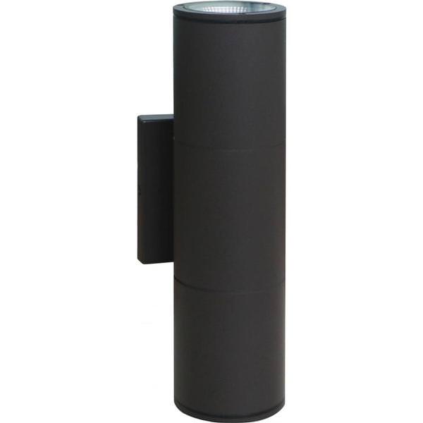 2 Light 20 watt 120/277 volt 3000K Natural White Bronze Non-Dimmable LED Sconce