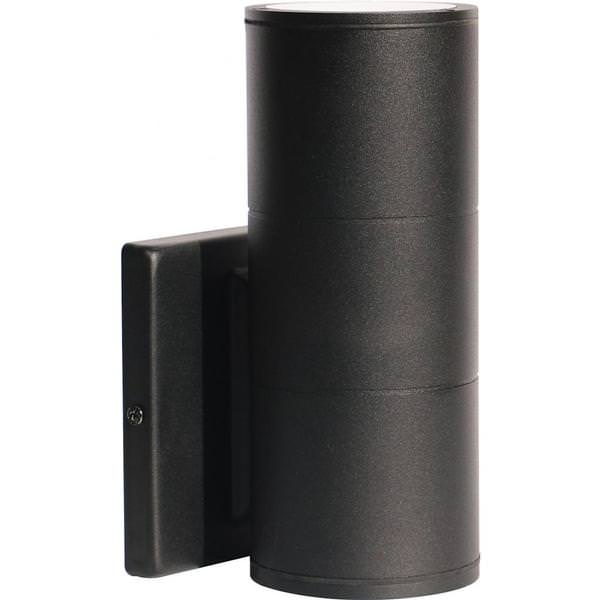 1 Light 10 watt 120/277 volt 3000K Natural White Black Non-Dimmable LED Sconce