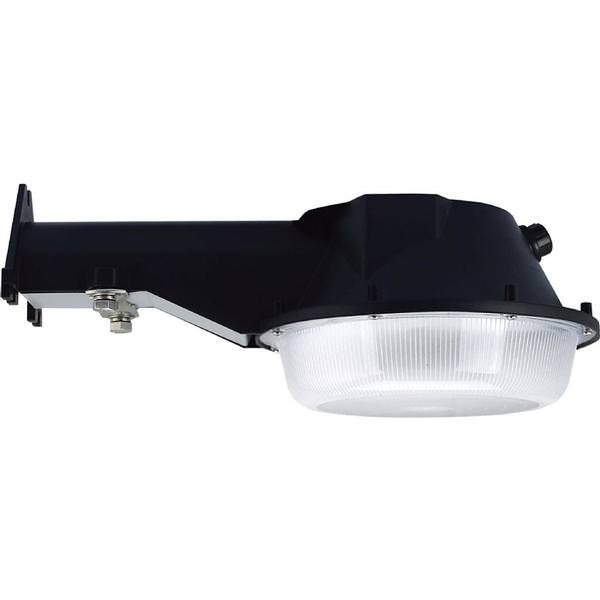 25 watt 120/277 volt 4000K Cool White Black Non-Dimmable LED Area Light with Photocell