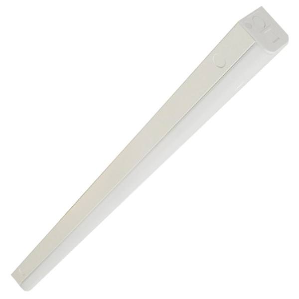 4' 38 watt 120 volt 4000K Cool White Dimmable LED Strip Light with Knockout