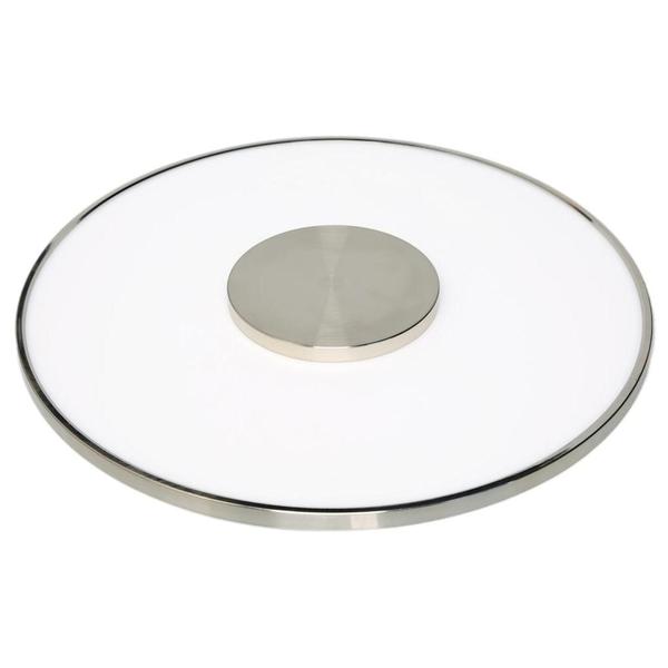 13" 26 watt 120/277 volt 3000K Natural White Brushed Nickel LED Ceiling Light