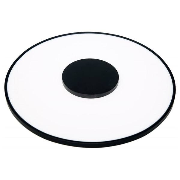 17" 31.5 watt 120/277 volt 3000K Natural White Black LED Ceiling Light