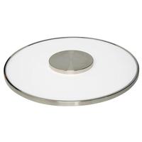 View 17" 31.5 watt 120/277 volt 3000K Brushed Nickel LED Ceiling Light