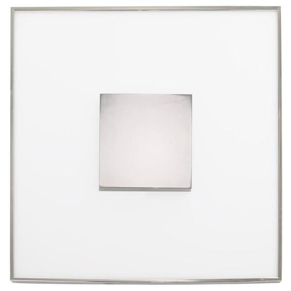 17" 31.5 watt 120/277 volt 3000K Natural White Polished Nickel LED Ceiling Light