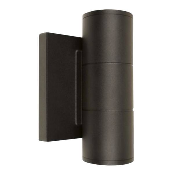 2 Light 10 watt 120/277 volt 3000K Bronze Non-Dimmable LED Outdoor Wall Sconce