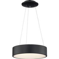 View 24" 30 watt 120 volt 3000K Natural White Dimmable Black LED Pendant Light
