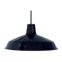 Nuvo Lighting 1 Light Black Warehouse Aluminum Shade Pendant Light Fixture