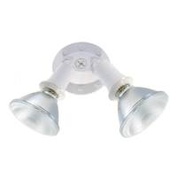 Nuvo Lighting 10" White Double Adjustable Swivel Flood Light