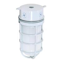 Nuvo Lighting 1 Light 9" White Vapor Tight Incandescent Fixture