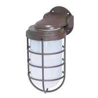 Nuvo Lighting 1 Light 11" Old Bronze Wall Mount Vapor Tight Incandescent Fixture