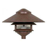 Nuvo Lighting 1 Light 2 Tier 10" Old Bronze Post Lantern Light Fixture