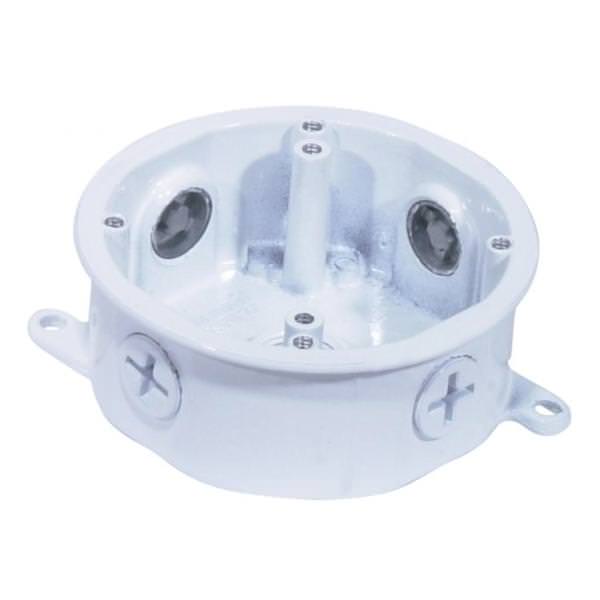 White Outdoor Electrical Junction Box