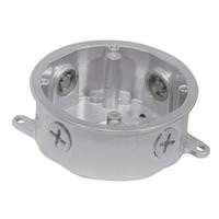 Nuvo Lighting Metallic Silver Outdoor Electrical Junction Box