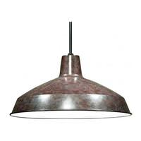 Nuvo Lighting 1 Light Old Bronze Warehouse Aluminum Shade Pendant Light Fixture