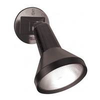 Nuvo Lighting 8" Black Single Adjustable Swivel Flood Light