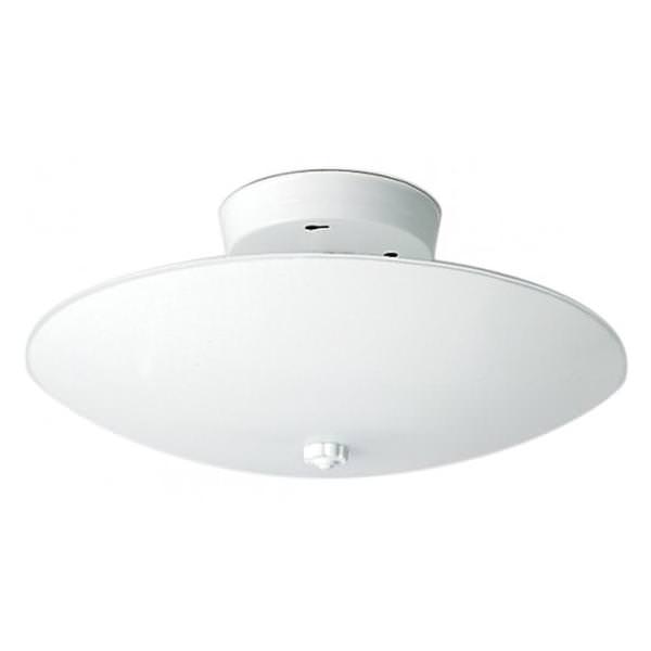 2 Light White Round Glass Shade Ceiling Light Fixture