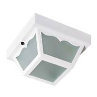 Nuvo Lighting 2 Light White Frosted Acrylic Panels Flush Mount Ceiling Light Fixture