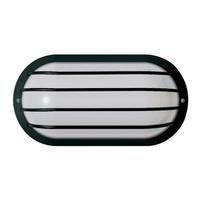 Nuvo Lighting 1 Light 10" Black Polysynthetic Lens Bulkhead Light Fixture