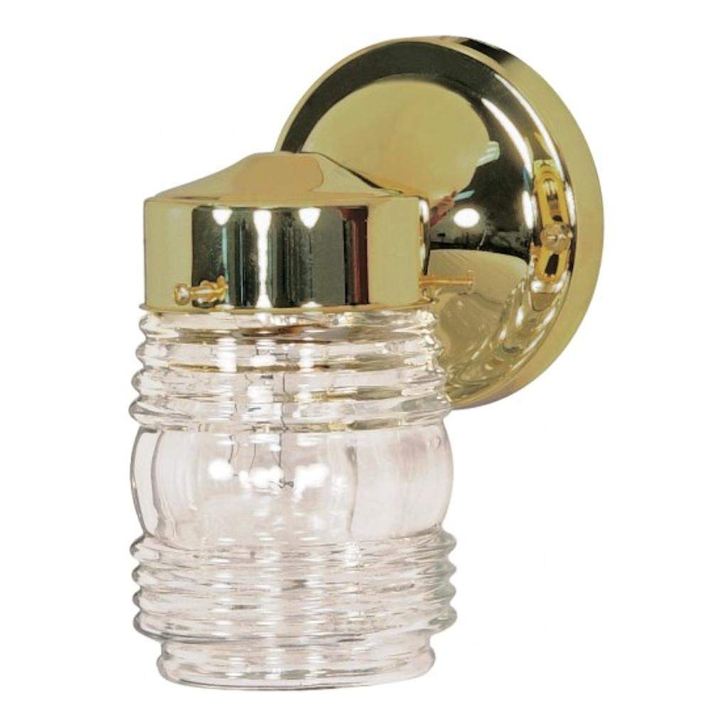 Nuvo Lighting 77996 Outdoor Jelly Jar Light Fixture