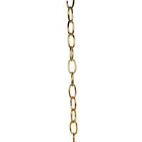 Nuvo Lighting 1 Yard Brass 8 Gauge Chain